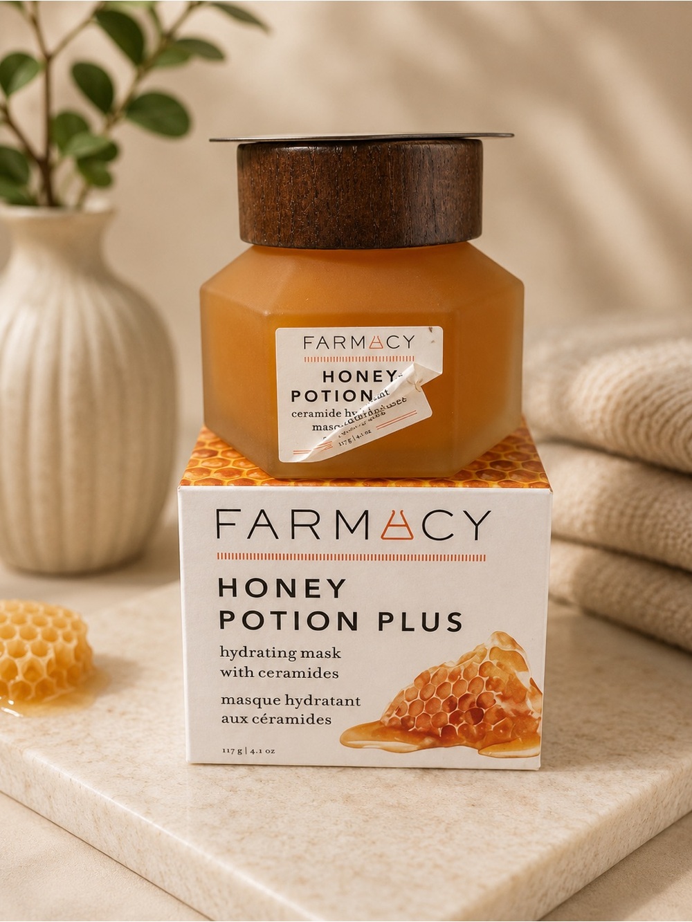 LARGE Farmacy Honey Potion Plus Hydrating Mask